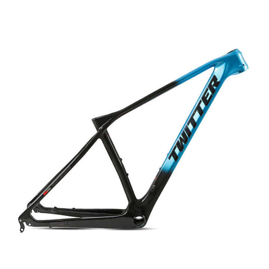 TWITTER PREDATOR Pro Carbon MTB Frame – T900 Mix, 29"/27.5", XC Racing,  Thru axle  +Lever