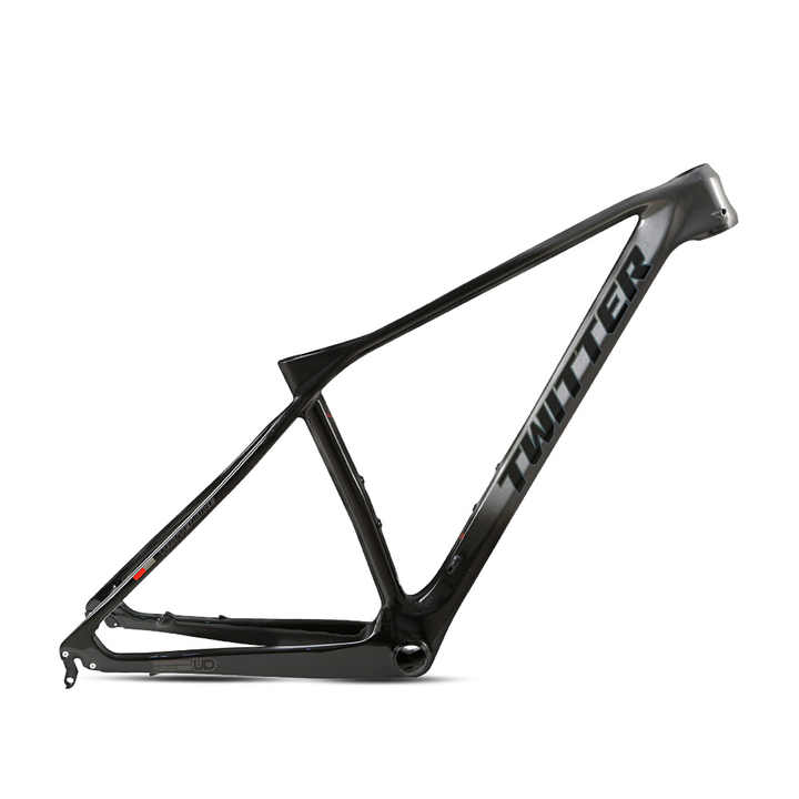 TWITTER PREDATOR Pro Carbon MTB Frame – T900 Mix, 29"/27.5", XC Racing,  Thru axle  +Lever