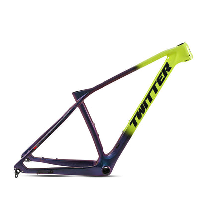 TWITTER PREDATOR Pro Carbon MTB Frame – T900 Mix, 29"/27.5", XC Racing,  Thru axle  +Lever