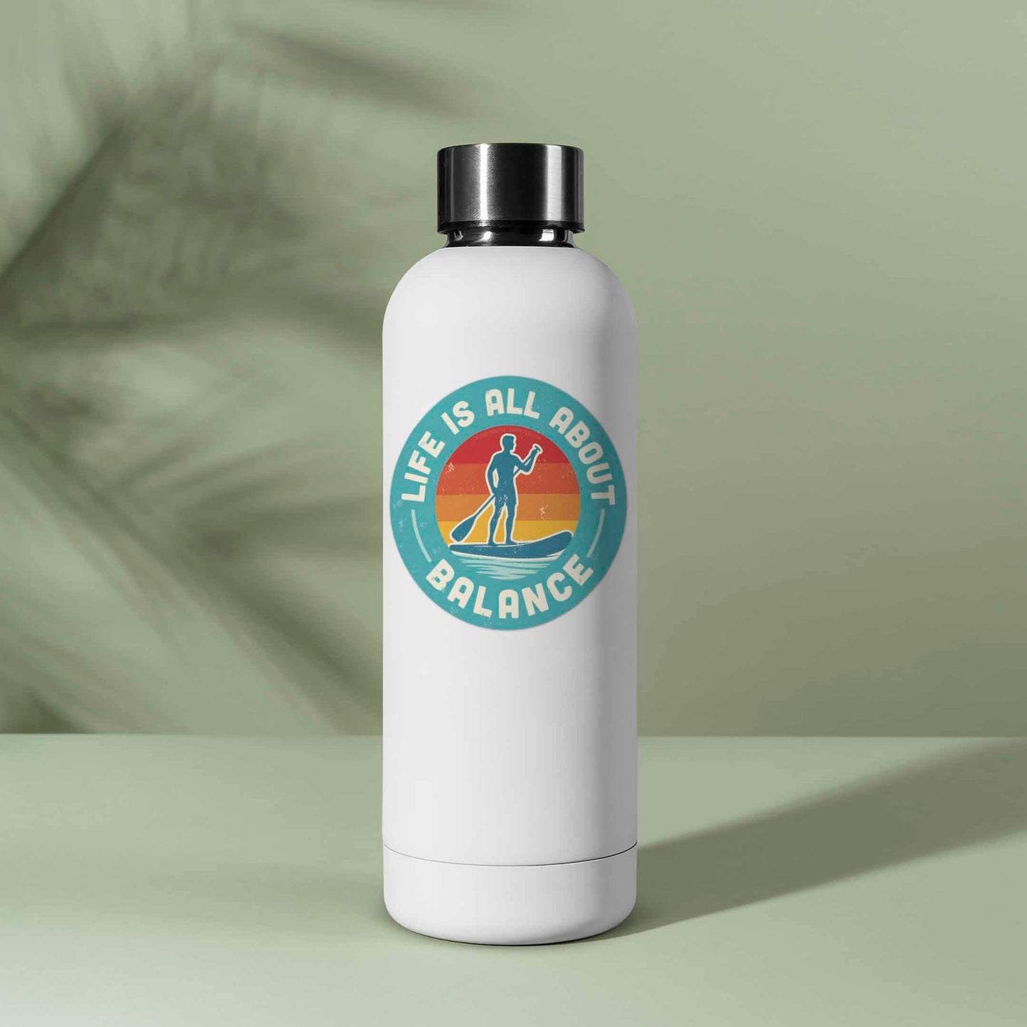 Life is All About Balance Paddleboarding Sticker