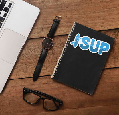 SUP Bumper Sticker - Stand Up Paddleboard Decal