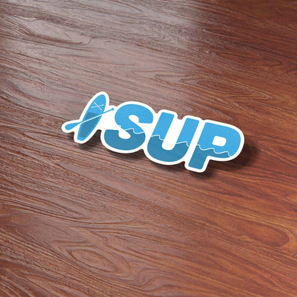 SUP Bumper Sticker - Stand Up Paddleboard Decal