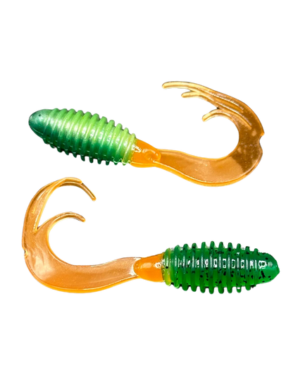 2" ATX Ribbed Triple Curl Tail