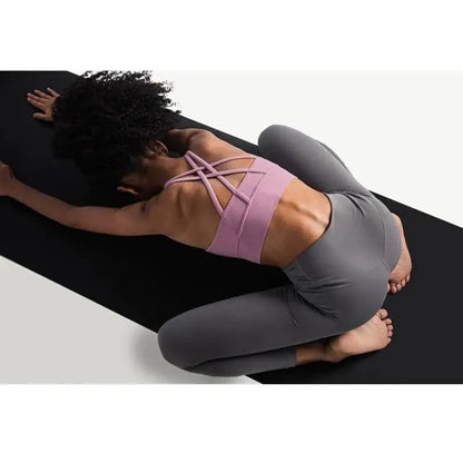 New High Quality Fabric Nylon Breathable Women Yoga Tops Bra Solid Color And Sports Wear Outdoor Exercise Clothes For Ladies