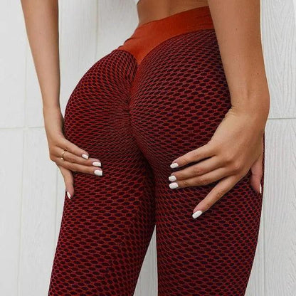 Sport Women Fitness Tight High Waist Push Up Breathable Leggings Fitness Gym Yoga Girls Pants For Sports